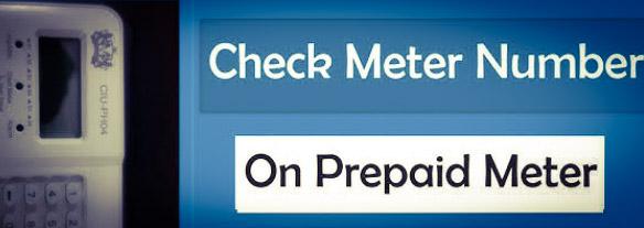 How to Check your Prepaid Meter Number