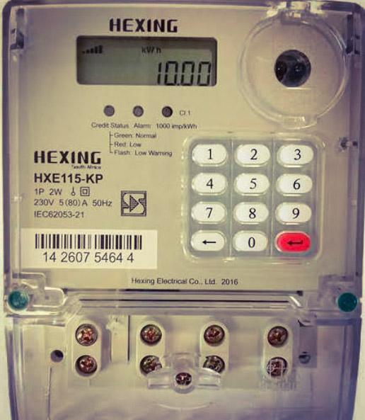 Hexing Prepaid Meter Not Connecting